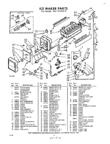 12 - Ice Maker parts for Whirlpool Refrigerator EXT15VTW0 / from AppliancePartsPros.com