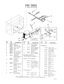 05 - Unit, Lit / Optional parts for Whirlpool Freezer EHH230FW0 / from AppliancePartsPros.com