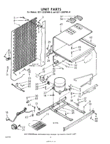 06 - Unit parts for Whirlpool Refrigerator EET133DTWR0 / from AppliancePartsPros.com
