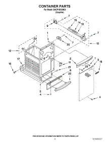 04 - Container Parts parts for Whirlpool Compactor GACP15XXMG3 / from AppliancePartsPros.com