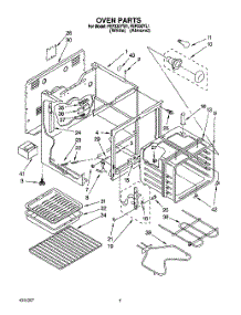 03 - Oven parts for Whirlpool Range FEP330YL1 / from AppliancePartsPros.com