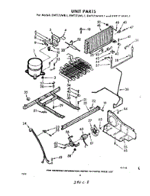 08 - Unit parts for Whirlpool Refrigerator EWT17JMWR1 / from AppliancePartsPros.com