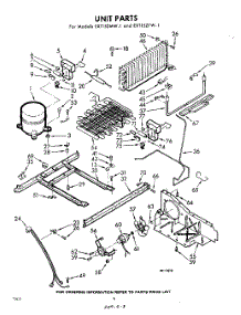 08 - Unit parts for Whirlpool Refrigerator EXT15ZTW1 / from AppliancePartsPros.com