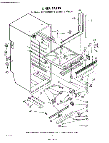 02 - Liner parts for Whirlpool Refrigerator EHT121PTWR0 / from AppliancePartsPros.com