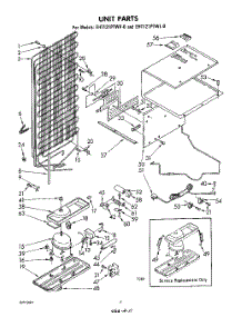 04 - Unit parts for Whirlpool Refrigerator EHT121PTWR0 / from AppliancePartsPros.com