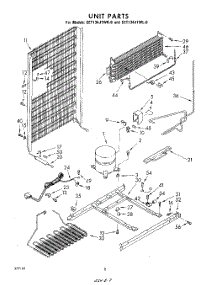 08 - Unit parts for Whirlpool Refrigerator EET134JTWR0 / from AppliancePartsPros.com