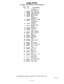 07 - Section parts for Whirlpool Refrigerator EHT122DTWR0 / from AppliancePartsPros.com