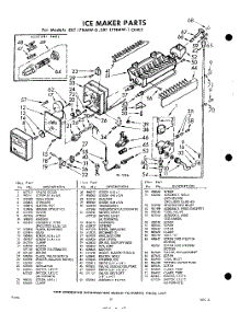 12 - Ice Maker parts for Whirlpool Refrigerator EXT17NMW0 / from AppliancePartsPros.com