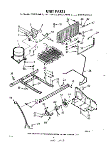 08 - Unit parts for Whirlpool Refrigerator EWT17JWR0 / from AppliancePartsPros.com