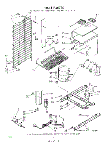06 - Unit parts for Whirlpool Refrigerator EET141DTWR1 / from AppliancePartsPros.com