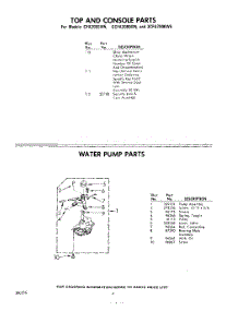 04 - Water Pump parts for Whirlpool Washer 3CFA2000W5 / from AppliancePartsPros.com
