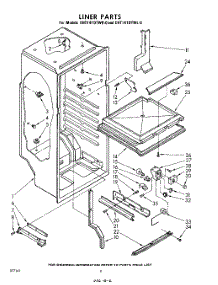 06 - Liner parts for Whirlpool Refrigerator EHT141DTWR0 / from AppliancePartsPros.com