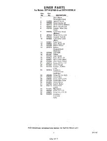 07 - Section parts for Whirlpool Refrigerator EHT141DTWR0 / from AppliancePartsPros.com