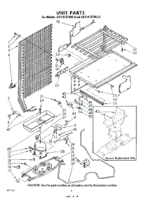 08 - Unit parts for Whirlpool Refrigerator EHT141DTWR0 / from AppliancePartsPros.com