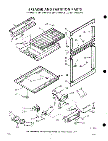 06 - Breaker And Partition parts for Whirlpool Refrigerator EXT17NTW0 / from AppliancePartsPros.com