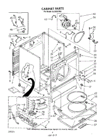 03 - Bulkhead parts for Whirlpool Dryer GL6050VL0 / from AppliancePartsPros.com