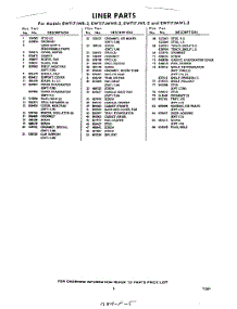 05 - Section parts for Whirlpool Refrigerator EWT17JWR2 / from AppliancePartsPros.com