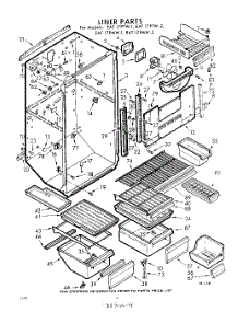 04 - Liner parts for Whirlpool Refrigerator EAT17PMW2 / from AppliancePartsPros.com