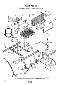 08 - Unit parts for Whirlpool Refrigerator EXT17PMW0 / from AppliancePartsPros.com