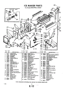 12 - Ice Maker parts for Whirlpool Refrigerator EXT17PMW0 / from AppliancePartsPros.com