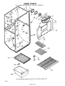 04 - Liner parts for Whirlpool Refrigerator EET141EKWR1 / from AppliancePartsPros.com