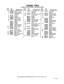 05 - Section parts for Whirlpool Refrigerator EHT141JKWL1 / from AppliancePartsPros.com