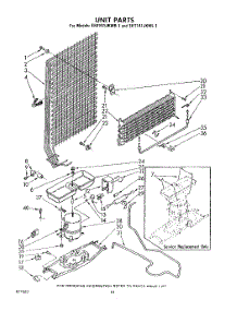 10 - Unit parts for Whirlpool Refrigerator EHT141JKWL1 / from AppliancePartsPros.com