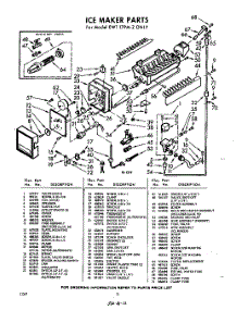 12 - Ice Maker parts for Whirlpool Refrigerator EWT17PMW2 / from AppliancePartsPros.com