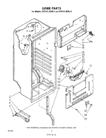 06 - Liner parts for Whirlpool Refrigerator EHT141JKWR0 / from AppliancePartsPros.com