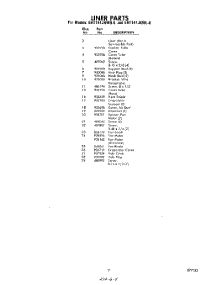 07 - Section parts for Whirlpool Refrigerator EHT141JKWR0 / from AppliancePartsPros.com