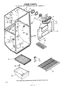 04 - Liner parts for Whirlpool Refrigerator EET141EKWR2 / from AppliancePartsPros.com