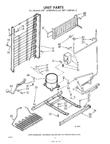 08 - Unit parts for Whirlpool Refrigerator EET141EKWR2 / from AppliancePartsPros.com