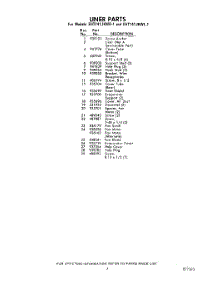 07 - Section parts for Whirlpool Refrigerator EHT141JKWR1 / from AppliancePartsPros.com