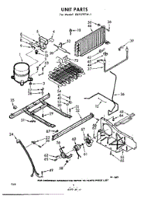 08 - Unit parts for Whirlpool Refrigerator EXT17PTW1 / from AppliancePartsPros.com