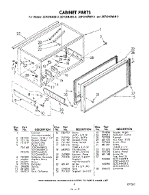 09 - Cabinet parts for Whirlpool Ice Machine 3CFCH4WS93 / from AppliancePartsPros.com