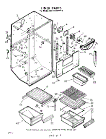 04 - Liner parts for Whirlpool Refrigerator EHT141PKWR0 / from AppliancePartsPros.com