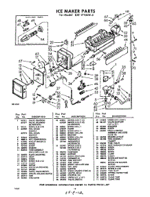 12 - Ice Maker parts for Whirlpool Refrigerator EXT17VMW0 / from AppliancePartsPros.com