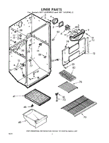 04 - Liner parts for Whirlpool Refrigerator EET141JKWR0 / from AppliancePartsPros.com