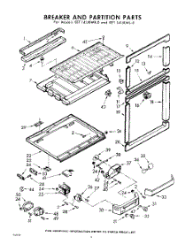 06 - Breaker And Partition parts for Whirlpool Refrigerator EET141JKWR0 / from AppliancePartsPros.com