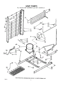 08 - Unit parts for Whirlpool Refrigerator EET141JKWR0 / from AppliancePartsPros.com