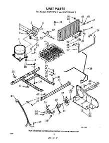 08 - Unit parts for Whirlpool Refrigerator EWT17PMWR2 / from AppliancePartsPros.com