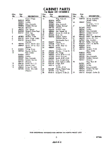 03 - Section parts for Whirlpool Refrigerator EHT141XKWR0 / from AppliancePartsPros.com