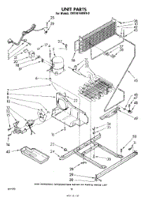 10 - Unit parts for Whirlpool Refrigerator EHT161AKWR0 / from AppliancePartsPros.com