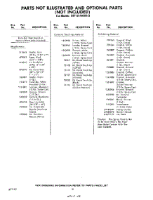 12 - Not Illustrated And Optional parts for Whirlpool Refrigerator EHT161AKWR0 / from AppliancePartsPros.com