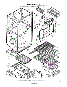 04 - Liner parts for Whirlpool Refrigerator EXT19NKWR1 / from AppliancePartsPros.com