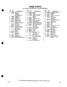 05 - Section parts for Whirlpool Refrigerator EXT19PMW0 / from AppliancePartsPros.com