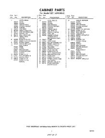 03 - Section parts for Whirlpool Refrigerator EET141PKWR0 / from AppliancePartsPros.com