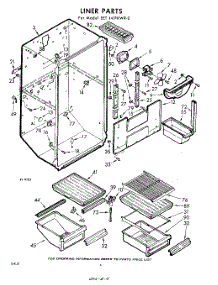 04 - Liner parts for Whirlpool Refrigerator EET141PKWR0 / from AppliancePartsPros.com