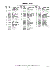 05 - Section parts for Whirlpool Refrigerator EHT161JKWL0 / from AppliancePartsPros.com