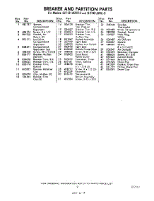 09 - Section parts for Whirlpool Refrigerator EHT161JKWL0 / from AppliancePartsPros.com
